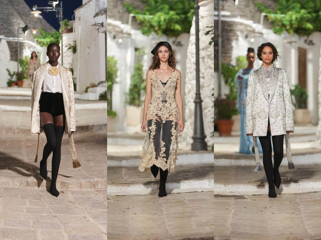 Dolce & Gabbana Thu Đông: Khúc hoan ca nghệ thuật thủ công lâu đời ảnh 21