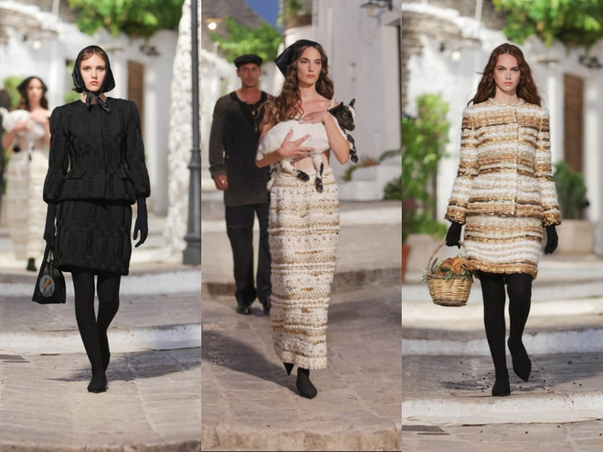 Dolce & Gabbana Thu Đông: Khúc hoan ca nghệ thuật thủ công lâu đời ảnh 9