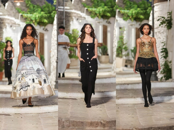 Dolce & Gabbana Thu Đông: Khúc hoan ca nghệ thuật thủ công lâu đời ảnh 15