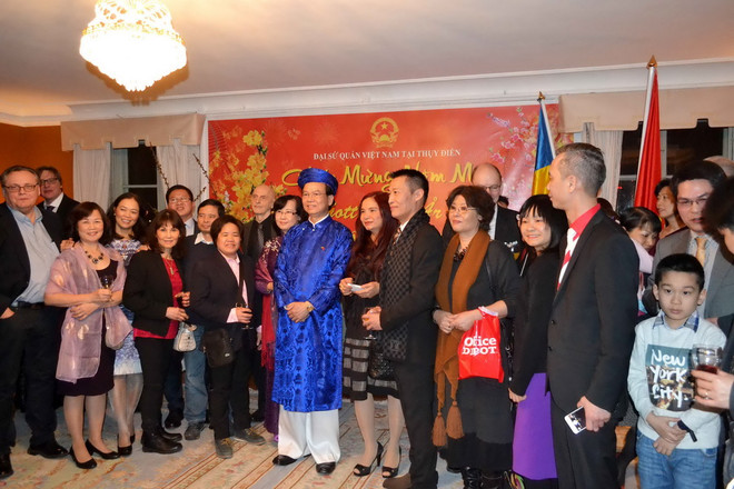 Ấm áp hương vị Tết Ất Mùi của người Việt tại Thụy Điển ảnh 2