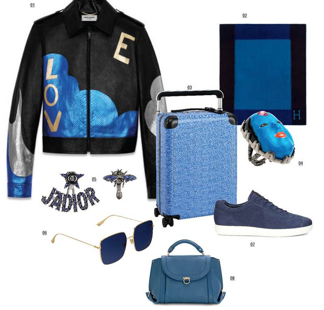 Tông màu xanh dương thống lĩnh màu mốt Thu Đông 2017 ảnh 2