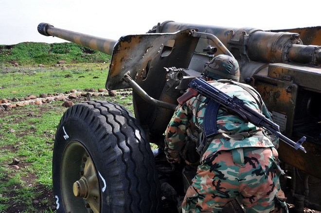 Israel tấn công vào hệ thống phòng không và radar của Syria ảnh 1