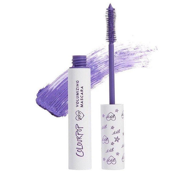 Colourpop Volumnizing Mascara màu Purple Prose: Đầu cọ được làm bằng sợi nylon xoắn độc đáo và được thiết kế để chải được từng sợi mi từ gốc đến ngọn. Gam màu tím violet mang đến ánh nhìn nửa mộng mơ nửa mãnh liệt. s85beda92d686423d93d98a428542704fl-5534.jpg