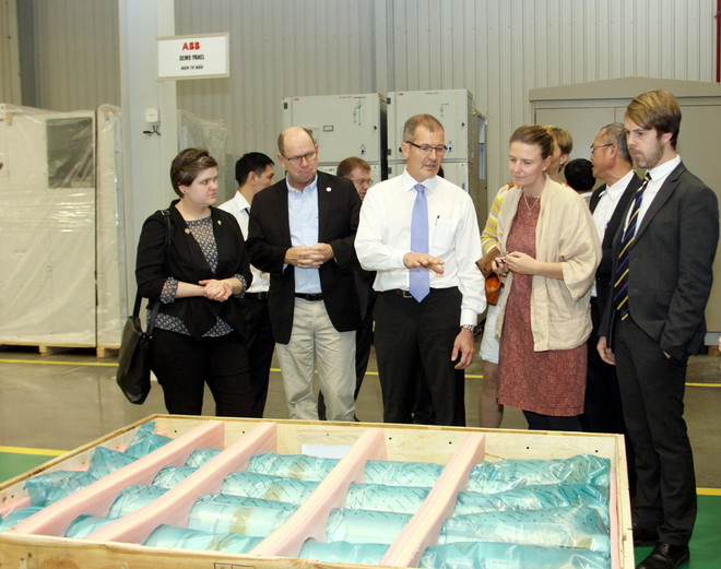 Chủ tịch Quốc hội Thụy Điển bắt đầu thăm chính thức Việt Nam ảnh 1