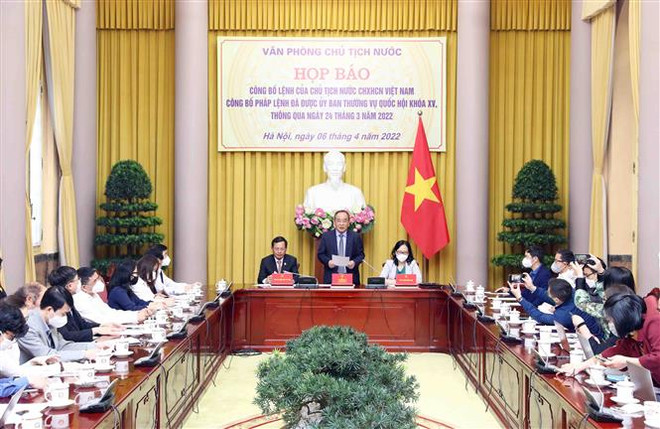 Công bố lệnh của Chủ tịch nước về pháp lệnh được UBTVQH thông qua ảnh 2