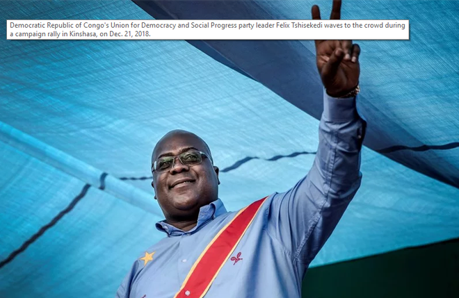 Ứng cử viên đối lập Tshisekedi đắc cử Tổng thống CHDC Congo ảnh 1