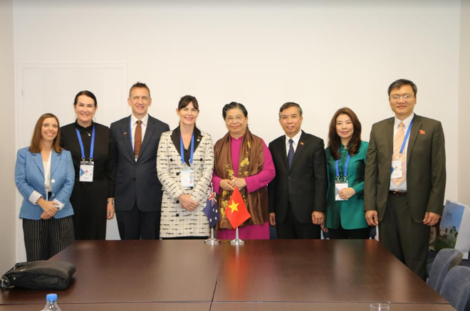 Phó Chủ tịch Quốc hội Tòng Thị Phóng hội kiến Chủ tịch Quốc hội Serbia ảnh 2