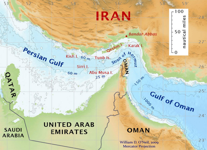 Iran dọa cấm cửa Mỹ và các đồng minh ở eo biển Hormuz ảnh 1