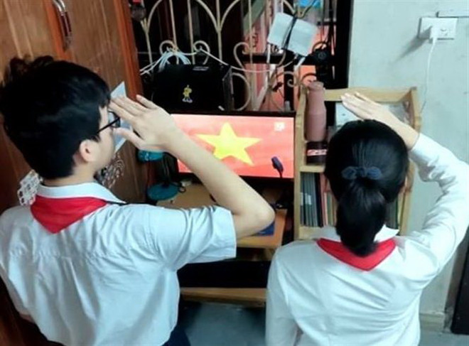 Cần Thơ khai giảng năm học mới 2021-2022 theo hình thức trực tuyến ảnh 1