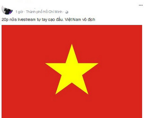 Status “mất kiểm soát” cực đáng yêu sau chiến thắng của U23 Việt Nam ảnh 14