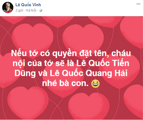 Status “mất kiểm soát” cực đáng yêu sau chiến thắng của U23 Việt Nam ảnh 2