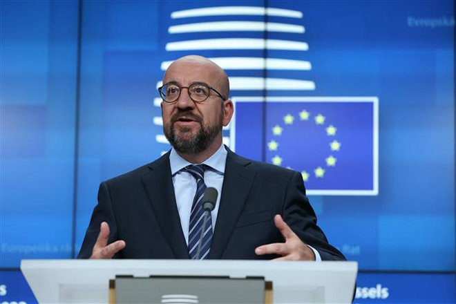 Chủ tịch Hội đồng châu Âu Charles Michel. (Ảnh: AFP/TTXVN) EU muốn duy trì hợp tác ổn định và xây dựng với Trung Quốc ảnh 1