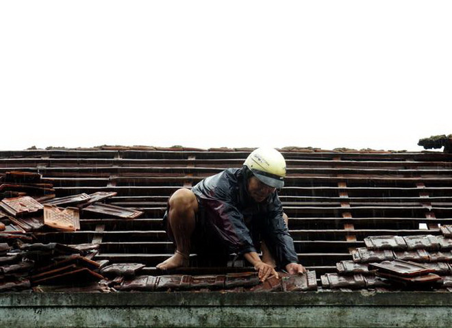 Lốc xoáy làm tốc mái hàng chục ngôi nhà tại Quảng Nam ảnh 1