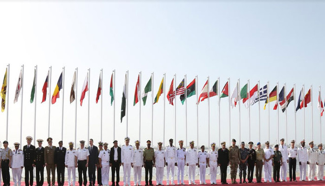 45 nước cử tàu tham gia tập trận hải quân đa quốc gia ở Pakistan ảnh 1