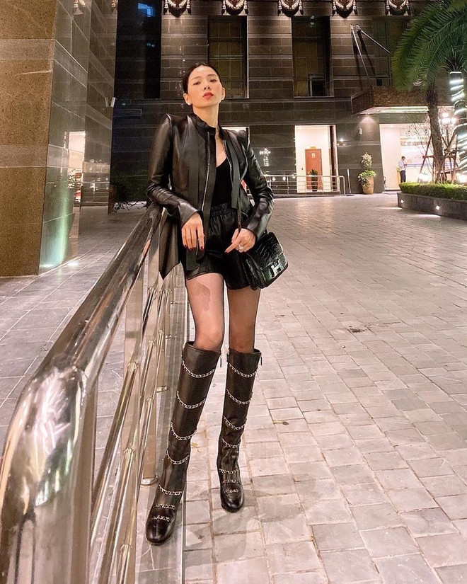 Mix đồ trung tính "đỉnh" như street style của dàn sao Việt ảnh 15