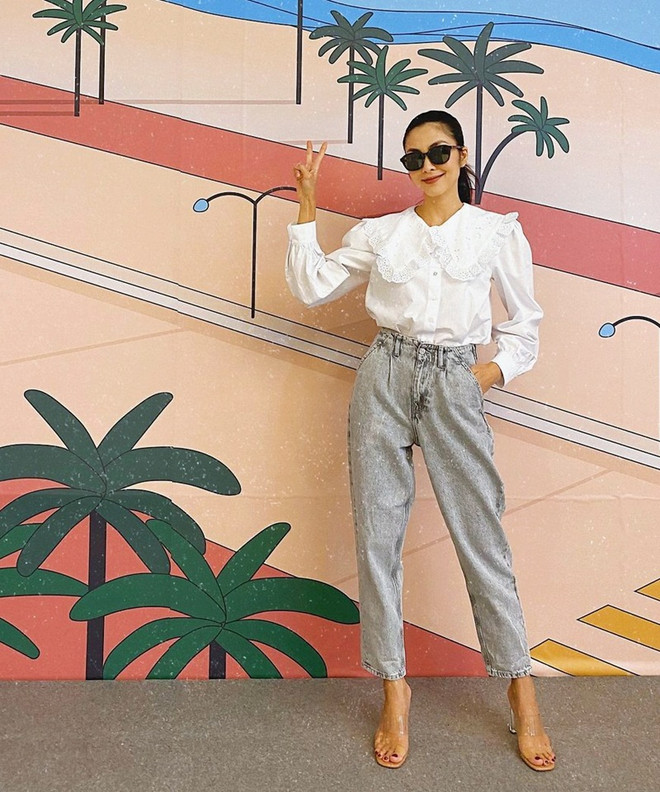 Mix đồ trung tính "đỉnh" như street style của dàn sao Việt ảnh 1