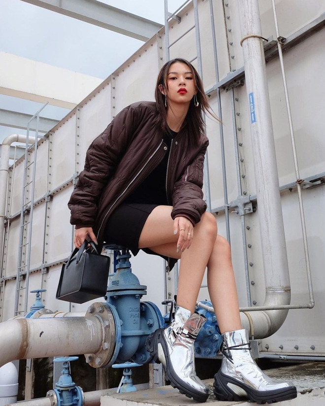 Mix đồ trung tính "đỉnh" như street style của dàn sao Việt ảnh 14