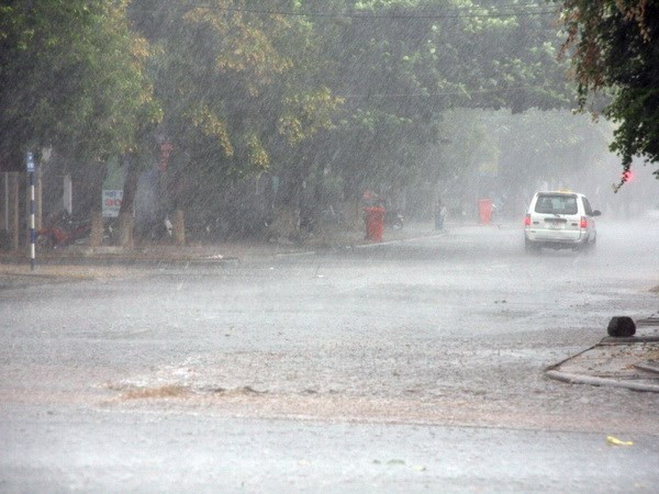 Bắc Bộ mưa rào và dông, Trung Bộ đề phòng sạt lở vào cuối tuần ảnh 1