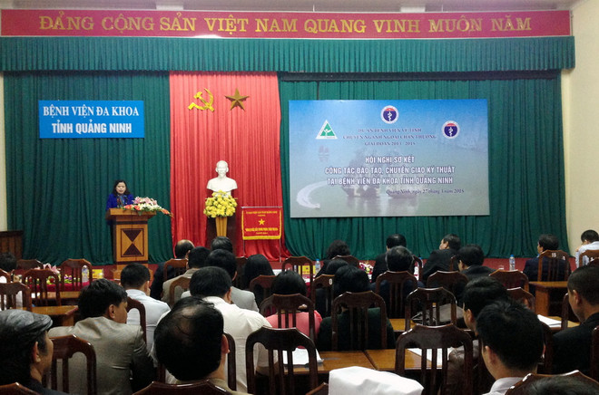 Hỗ trợ, chuyển giao kỹ thuật ngoại khoa cho bệnh viện Quảng Ninh ảnh 1