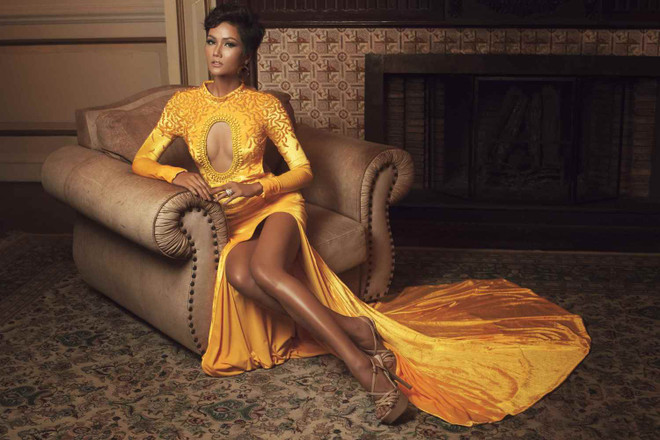 Người đẹp H’Nen Niê đăng quang Ngôi vị Hoa Hậu Hoàn vũ Việt Nam 2017 ảnh 1