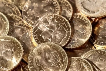 Cảnh sát xác định số vàng được mua hợp pháp và đã được nấu chảy khoảng 15-20 năm trước tại một nhà máy tinh luyện. (Nguồn: AFP)