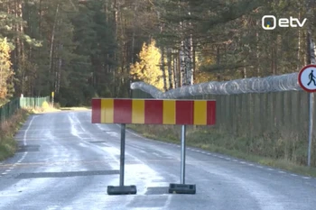 Lực lượng biên phòng Estonia thông báo đóng cửa tuyến đường đi qua khu vực Saatse Boot thuộc lãnh thổ Nga. (Nguồn: ERR)