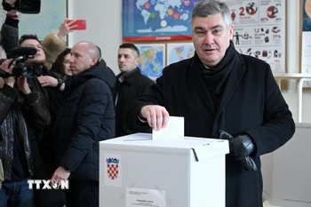 Tổng thống Croatia Zoran Milanovic. (Ảnh: THX/TTXVN)