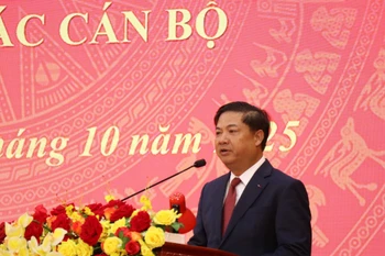 Bí thư Tỉnh ủy Đắk Lắk Lương Nguyễn Minh Triết. (Ảnh: Ngọc Minh/TTXVN)