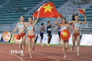 "Những cô gái vàng" của Điền kinh Việt Nam trong ngày chia tay SEA Games 33