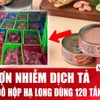 Chi tiết vụ 120 tấn thịt lợn nhiễm dịch tả tại Công ty Đồ hộp Hạ Long