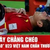 Trung vệ U23 Hiểu Minh chấn thương nặng, phải nghỉ thi đấu bao lâu?