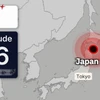 Động đất 7,6 độ rung chuyển Đông Bắc Nhật Bản, nguy cơ sóng thần cao tới 3m