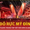 Hơn 50.000 khán giả “nhuộm đỏ” SVĐ Mỹ Đình trong đêm nhạc “Tổ quốc trong tim”