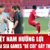 Vì sao trọng tài "bẻ còi" trong bàn thắng của U22 Việt Nam trước Lào ở SEA Games 33?
