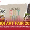 Không gian Văn Miếu "thổi hồn" cho các tác phẩm nghệ thuật tại Hà Nội Art Fair 2025