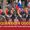 Ngắm trọn bước diễu binh của khối quân đội 4 nước tại Lễ tổng duyệt A80