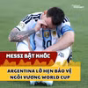 Lionel Messi bật khóc, Argentina lỡ hẹn bảo vệ ngôi vương World Cup 
