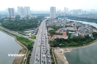 Các tuyến vành đai đều có chức năng, vai trò kết nối giao thông với hầu hết các tuyến đường trục hướng tâm. (Ảnh: Hoài Nam/Vietnam+)