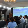 Hội nghị Đối thoại Công – Tư khu vực phía Nam diễn quy tụ hơn đại biểu từ Bộ Công Thương, cơ quan ngoại giao các nước EFTA, hiệp hội ngành hàng và doanh nghiệp xuất khẩu trọng điểm miền Nam. Ảnh: Khánh Ly/Vietnam+)