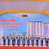 Lễ Khởi công dự án nhà ở xã hội Bcons và Trường học B.School tại Thành phố Hồ Chí Minh. (Ảnh: PV/Vietnam+)