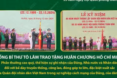 Toàn cảnh Lễ kỷ niệm 80 năm Ngày thành lập Quân đội Nhân dân Việt Nam 