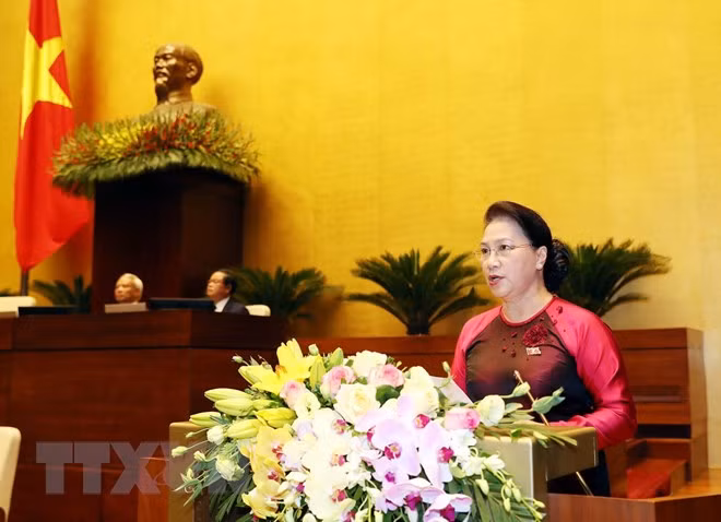 Phát biểu khai mạc Kỳ họp thứ 8, QH Khóa XIV của Chủ tịch Quốc hội ảnh 1