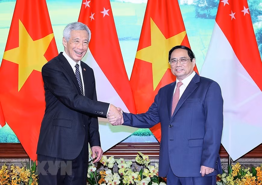 Việt Nam-Singapore nhất trí thúc đẩy Đối tác Kinh tế Xanh-Kinh tế Số ảnh 1