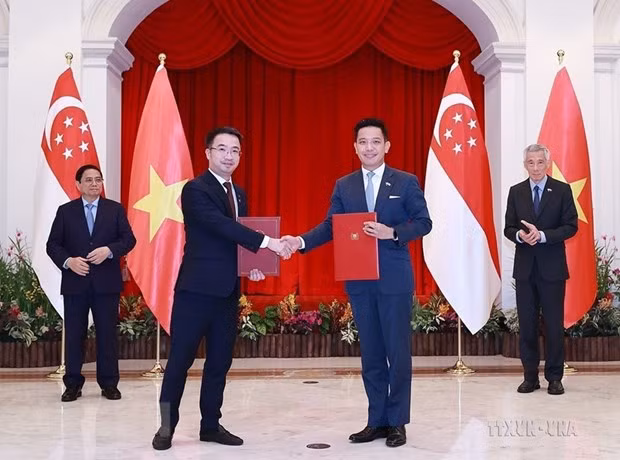 Việt Nam-Singapore là đối tác quan trọng hàng đầu trong nhiều lĩnh vực ảnh 1