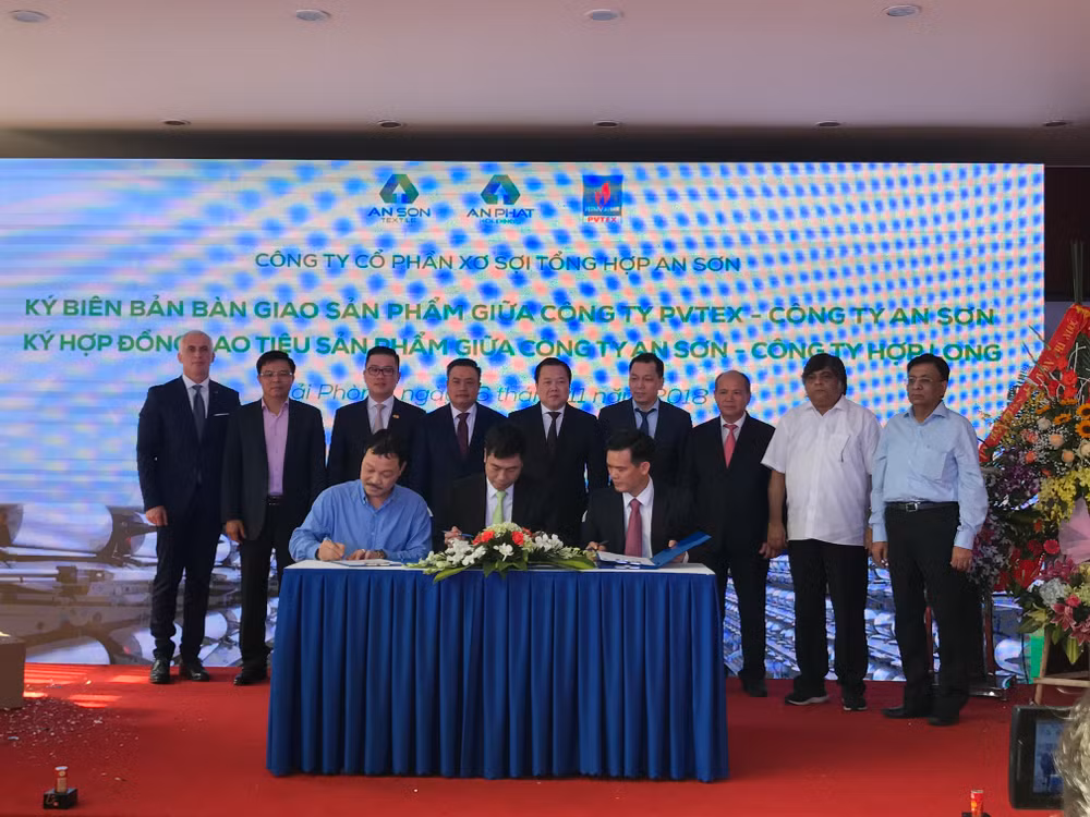 PVTEX ra mắt sợi Anpoly, tiến tới vận hành toàn bộ nhà máy vào 2019 ảnh 1