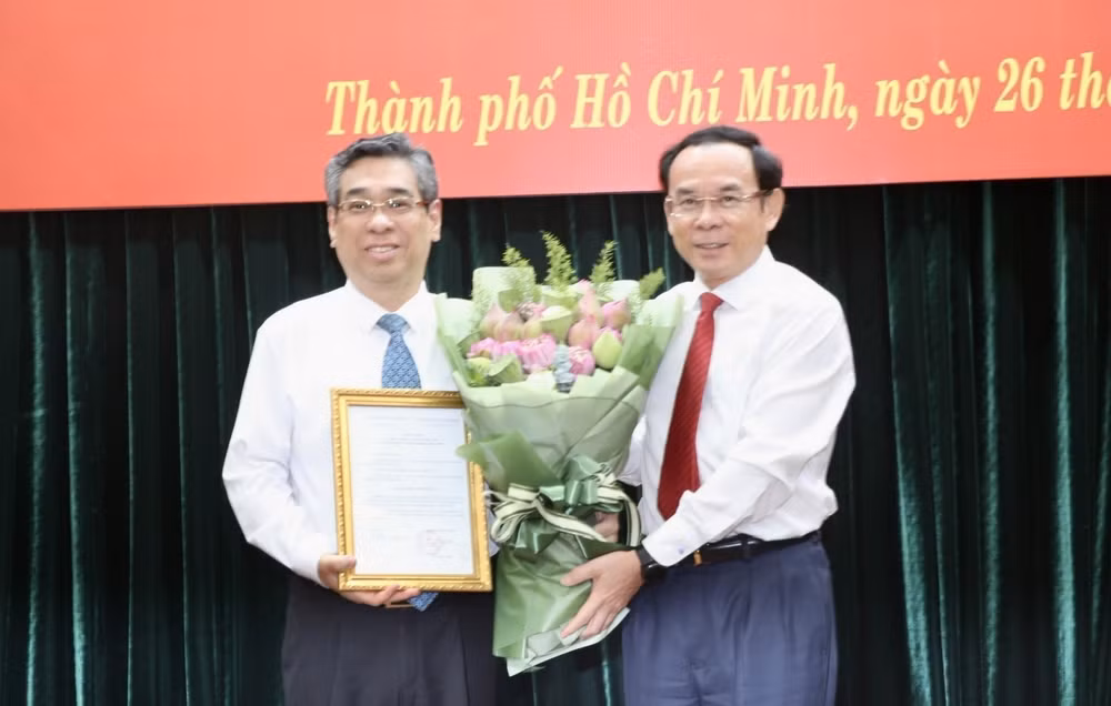Ông Nguyễn Phước Lộc giữ chức Phó Bí thư Thành ủy TP.HCM ảnh 1