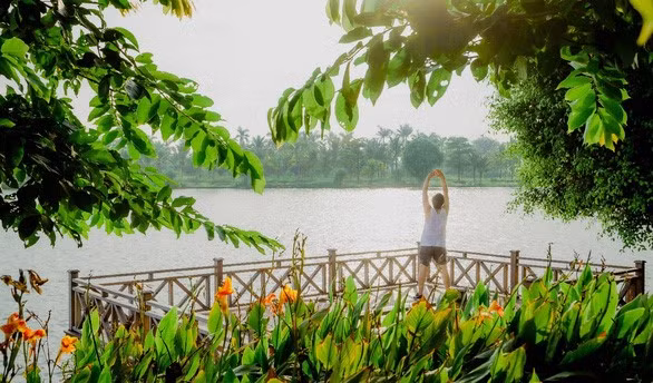 Ecopark - Nơi thiên nhiên hòa quyện vào cuộc sống của con người ảnh 7