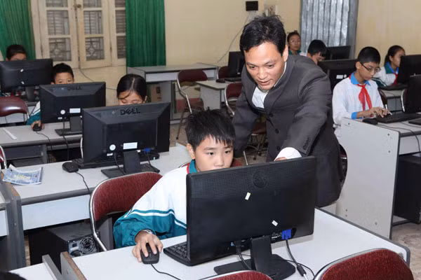 100% cơ sở giáo dục đào tạo sẽ được kết nối bằng cáp quang ảnh 1
