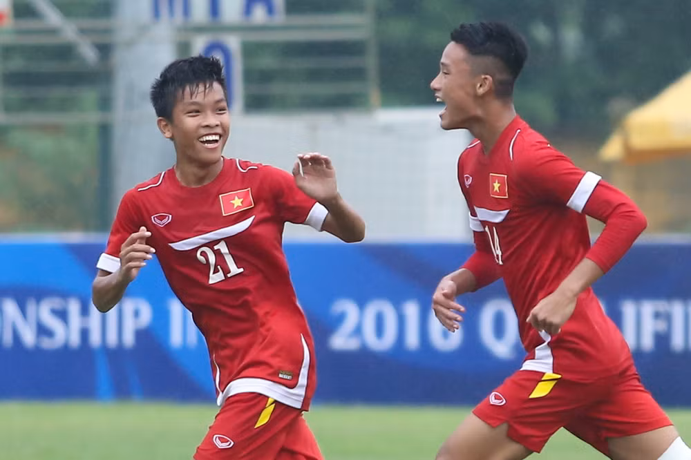 U16 Việt Nam ghi năm bàn vào lưới đội Á quân Đông Nam Á ảnh 1