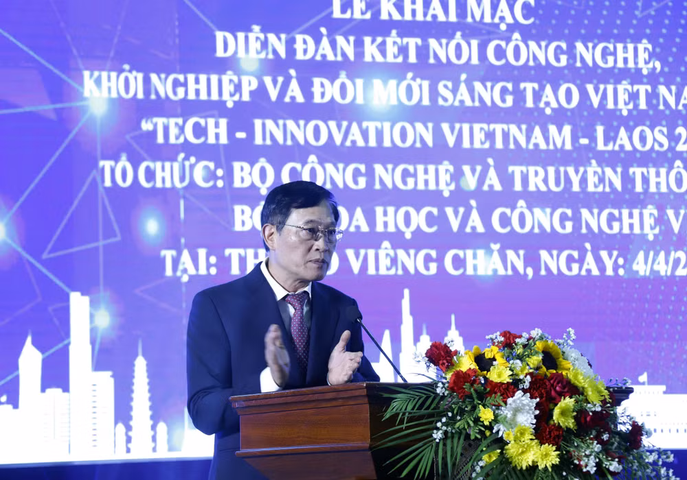 Khai mạc Diễn đàn Kết nối công nghệ và đổi mới sáng tạo Lào-Việt Nam ảnh 1